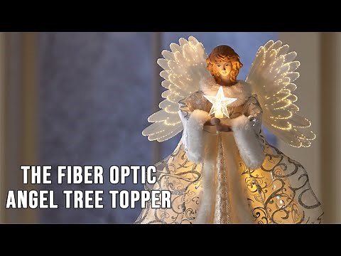 The Fiber Optic Angel Tree Topper