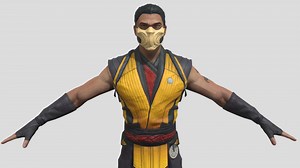 MK Mobile Scorpion MK1 - Download Free 3D model by BloodRain (@BloodRain121)