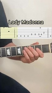3.2K views · 322 reactions | Lady Madonna Guitar Download 50 Easy PDF Tabs https://www.patreon.com/posts/120139695?utm_campaign=postshare_creator #guitartabs #guitarcover #learnguitar #coursdeguitare #guitarsolo #guitarstagram #fypシ゚ | Skid Vyk | Facebook