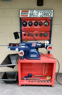 Ammco 4100B Heavy Duty Disc & Drum Brake Lathe table and alla attachments | eBay