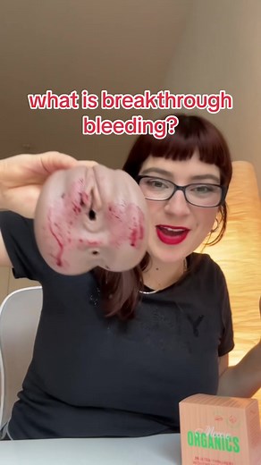 what causes breakthrough bleeding/spotting? ✨ Note: this is not medical advice & should not replace a replace a personalised medical diagnosis from your doctor. Spotting can be caused by many things so if in doubt, please get checked out by a trusted medical professional! #spotting #periodblood #period #menstruation