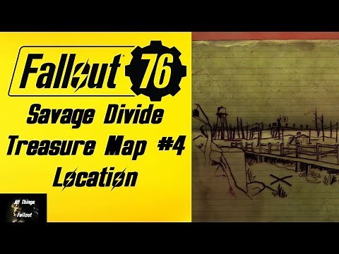 Fallout 76 Savage Divide Treasure Map #4 Location