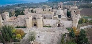 El monasterio de Poblet, grabado por primera vez con un drone