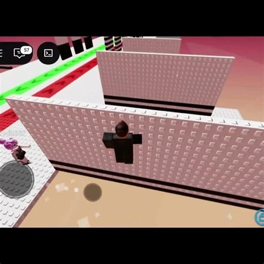 #roblox WallHop ON MOBILE ☠️💀