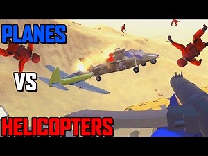 Ravenfield PLANES vs HELICOPTERS! What's Ravenfields BEST Vehicle?