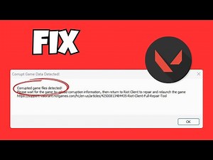 How to Fix Valorant Corrupt Game Data Detected Error [Easy Solutions]