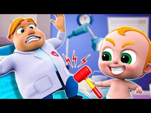 Aua, es tut weh! 🏥 Baby muss zum Röntgen | Mama hilft beim Gesundwerden | 3D Kinderlieder