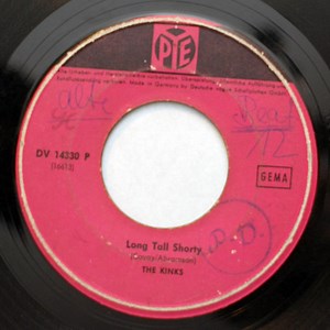 The Kinks - I Took My Baby Home / Long Tall Shorty