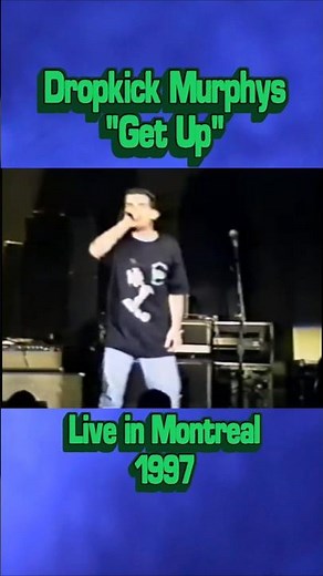 Dropkick Murphys - "Get Up" live in Montreal (1997) #dropkickmurphys #irishpunk #90spunk #bostonpunk
