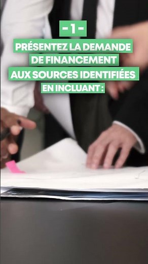 Montage de dossier de financement de projet (+ Modèle)