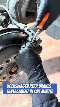 Volkswagen Jetta Rear brakes replacement#foryou