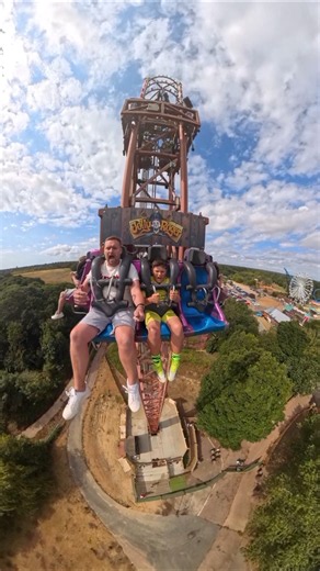 is Jolly Roger drop tower at Pleasurewood Hills Themepark the best ride?