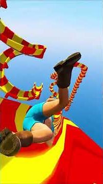 Tracey Tries The World's Best Water Slide 👱‍♀️🌊🛝