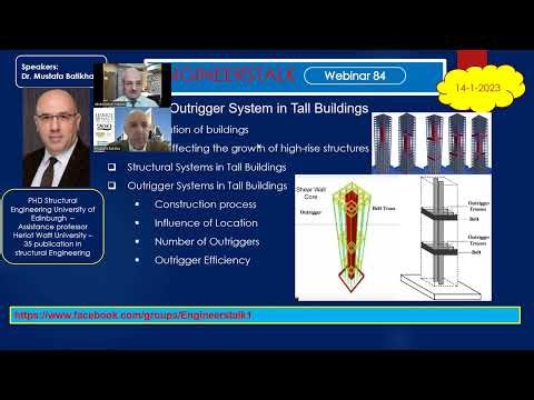 Engineerstalk Webinar 84 -outrigers for high rise Buildings Dr.Mustafa Batikha