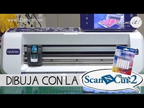 Aprende a dibujar y hacer etiquetas con tu Scan N Cut