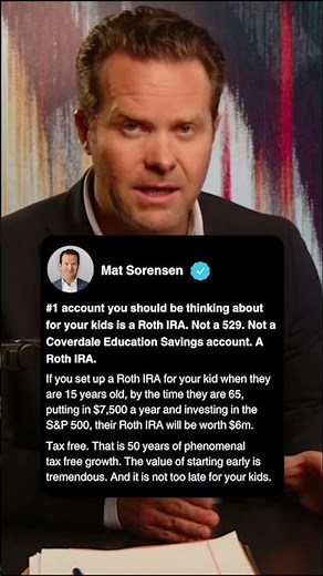 Most Parents Don't Know Their Kid Can Have a $6 Million Roth IRA