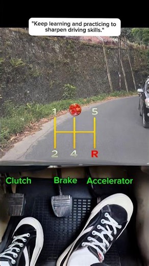 Keep learning and practicing to sharpen driving skills.