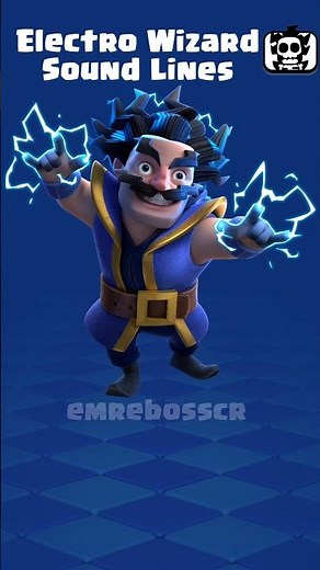 Electro Wizard Sound Lines -Clash Royale