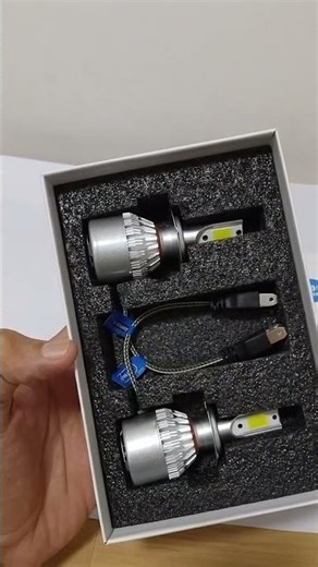 Lâmpada Led H7 Automotiva 6000K 36W Knup C6 Original.