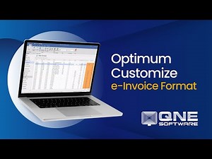 Optimum Customize E-Invoice Format