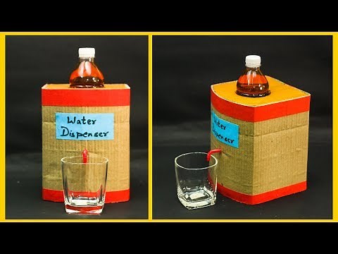 School Science Projects Water Dispenser