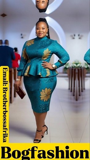 Decent Sunday Dresses for Church and Worship #sundayservice #ankara