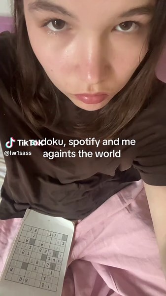 Sudoku Challenge with Billie Eilish in the Background