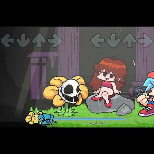 Friday Night Funkin' VS Flowey Mod + Extras (HARD)#Shorts#vsflowey#undertalefnf