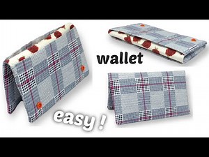 DIY WALLET EASY | for beginners