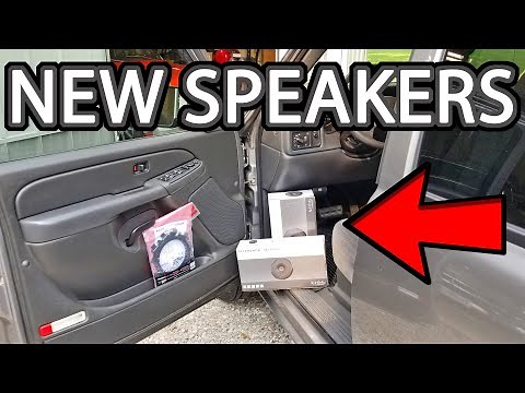 New Speakers for the Chevy Silverado NBS