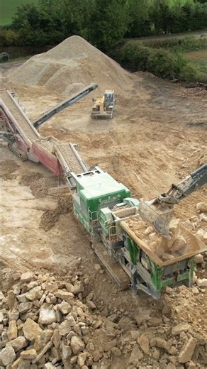 How Stone Is Crushed #StoneExcavation #StoneCrushing #QuarryWork