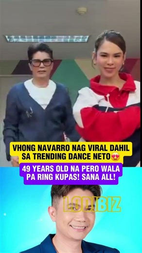 NETIZENS, NAMANGHA KAY VHONG NAVARRO! 49 YEARS OLD PERO PANG-20S ANG GALAW SA DANCE FLOOR! #shorts