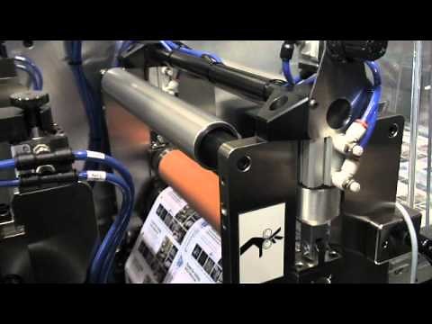 Delta ModTech® - Semi-Rotary, Laser Die Cut, Label Converting Demo