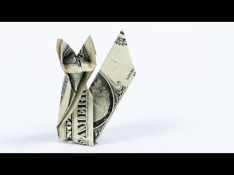 Money Origami Animals 🦊 Dollar FOX folding