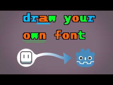 Create custom colorful fonts for your games