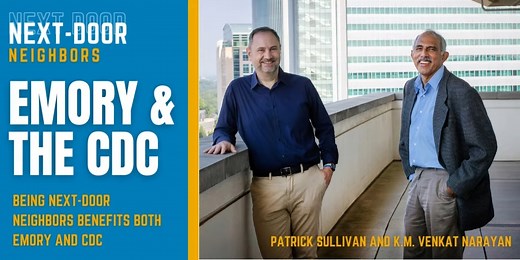 Over the course of decades, Emory, the Rollins School of Public Health and the CDC have benefitted from being next-door neighbors. Many CDC employees have joined the Rollins faculty after careers with the agency. On the flip side, many CDC employees have a Rollins degree on their CV. Rollins students routinely work at the CDC, and the school’s researchers often collaborate with colleagues down the street. Full story: https://links.emory.edu/eH | Emory University