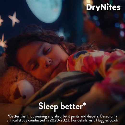 With up to 100% leak-free nights, DryNites lets your kid sleep soundly and wake up awesome. | Huggies UK | Facebook
