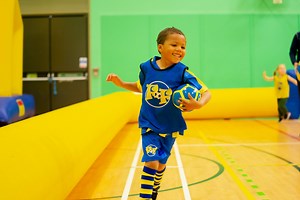 Introduce your 2 to 5 year old to football!