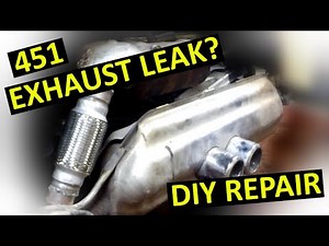 Smart 451 Exhaust Leak DIY Repair