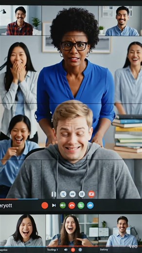 Online Class Mic ON Disaster 😳😂#funny #onlineclass #studentlife