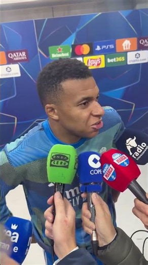 Mbappé se enfada con un periodista porque dice que solo el marca los goles del Real Madrid.