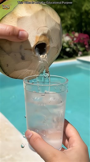 Why Does Jelly Form Inside Coconut? #shorts