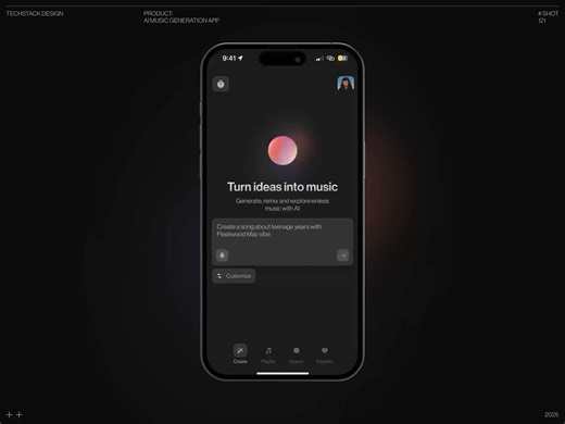AI Music Generation App