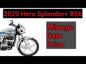 2020 Hero Splendor+ BS6 details, mileage, price , date.