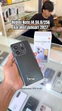 Redmi Note 14 5G 8/256 BH 100% Warranty until January 2027, High 2 Million Price Range 👌