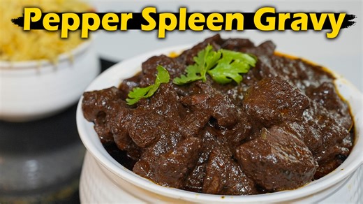 Pepper Spleen Gravy Recipe in Tamil | Easy Cooikng with Jabbar Bhai... | Food Area Tamil 2.0