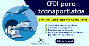 CFDI 4.0 Timbrado para Transportistas. (CFDI Súper económicos.)🚚🚂🛫🚢 - Contador.Digital