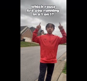 Running Routes: Go Route, Slant, Post