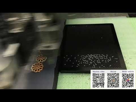 2021 new innovation Jewelry crystal intelligent visual rhinestone automatic setting machine