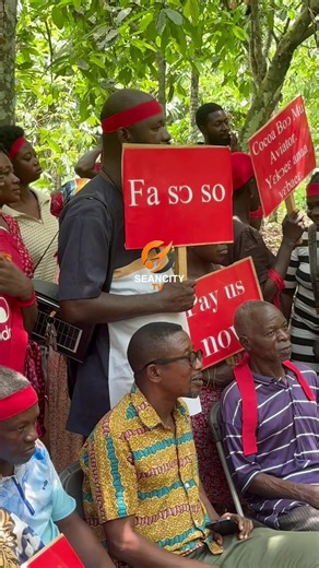 Minority Caucus Tours Cocoa Community in Ahafo Ano South West